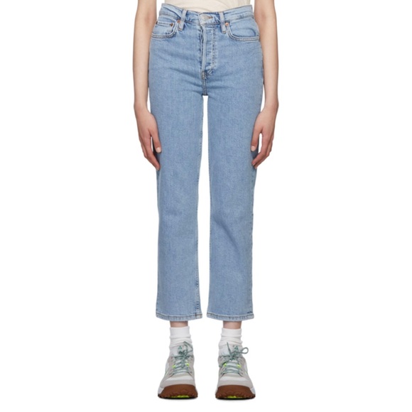 Redone straight leg jeans - Picture 5 of 14